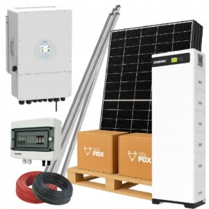 Zestaw Fotowoltaiczny Hybrydowy 10kW Dach Skośny Ja Solar Deye HV